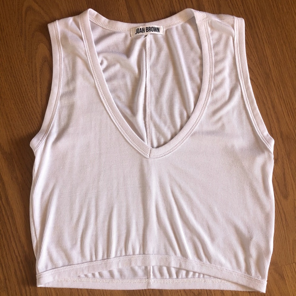 JOAH BROWN Ultra Soft Ribbed Tank Top
